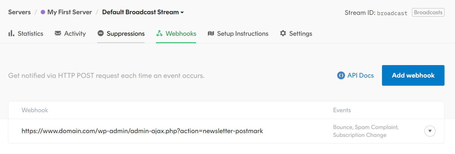 PostMark Addon - TNP